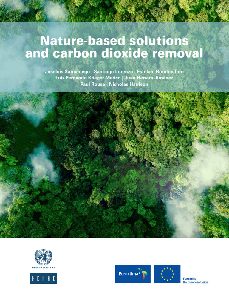 Nature-Based Solutions and Carbon Dioxide Removal | PDF | Climate ...