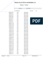 Reporte Timbres Empleado