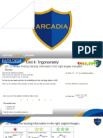 Lesson 1 Trigonometry