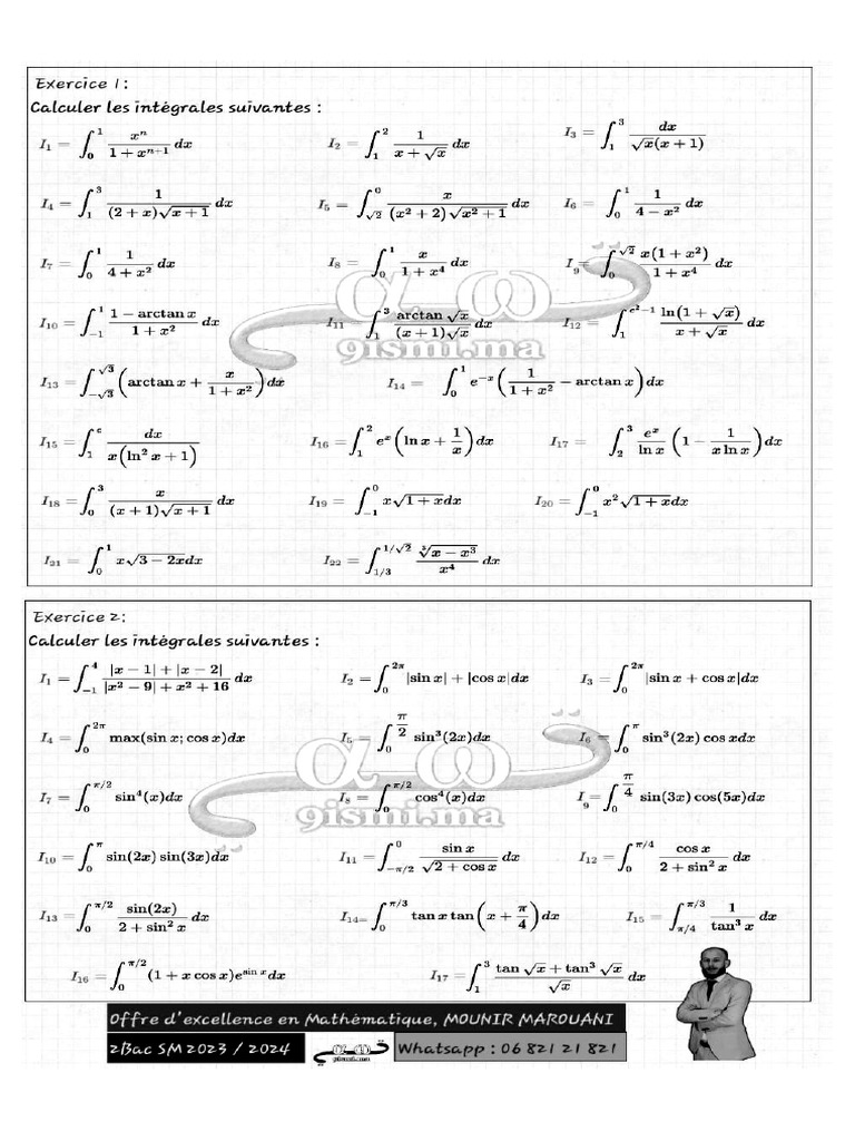 Intégral | PDF