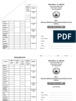 REPORT CARD FORMAT For Class 9 & 10 2023