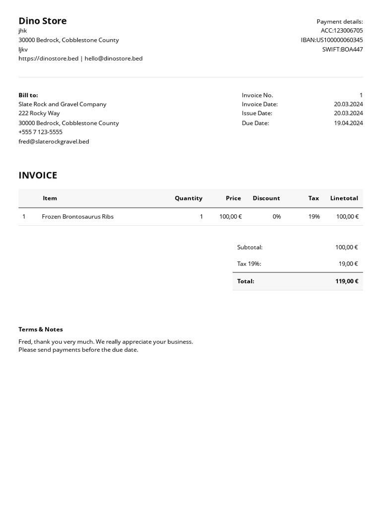 Invoice 2 | PDF