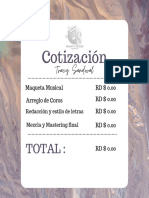 Cotización Mightysound