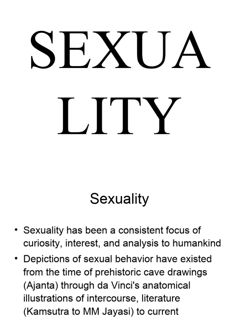 Sexuality | PDF | Human Sexual Activity | Human Sexuality