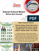 Dakwah Kultural Melalui Sains