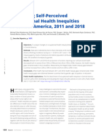 Monitoring Health Inequities CA AJPH 2021