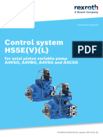 Control System HS5E (V) (L) : For Axial Piston Variable Pump A4Vso, A4Vbo, A4Vsg and A4Csg