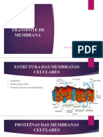 Citologia Transporte de Membrana