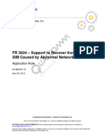 FR 3624 - Support To Recover From Invalid SIM Caused by Abnormal Network Behavior