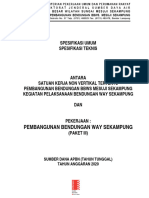 Spektek Pembangunan Bendungan Way Sekamp