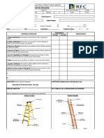 RFCA-SMA-F007 Inspección Pre-Uso de Escalera v.01