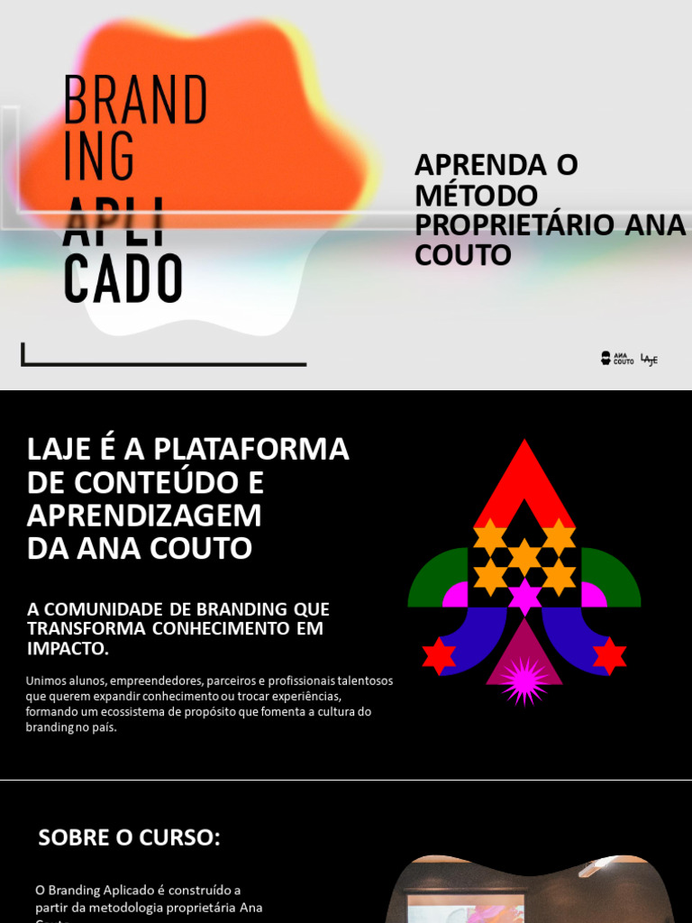 Curso de Branding Ana Couto: Aprenda e Aplique | PDF | Gestão de marcas ...