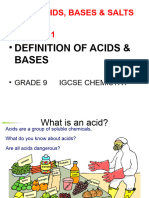 8.1 Definition of Acids &amp Pook