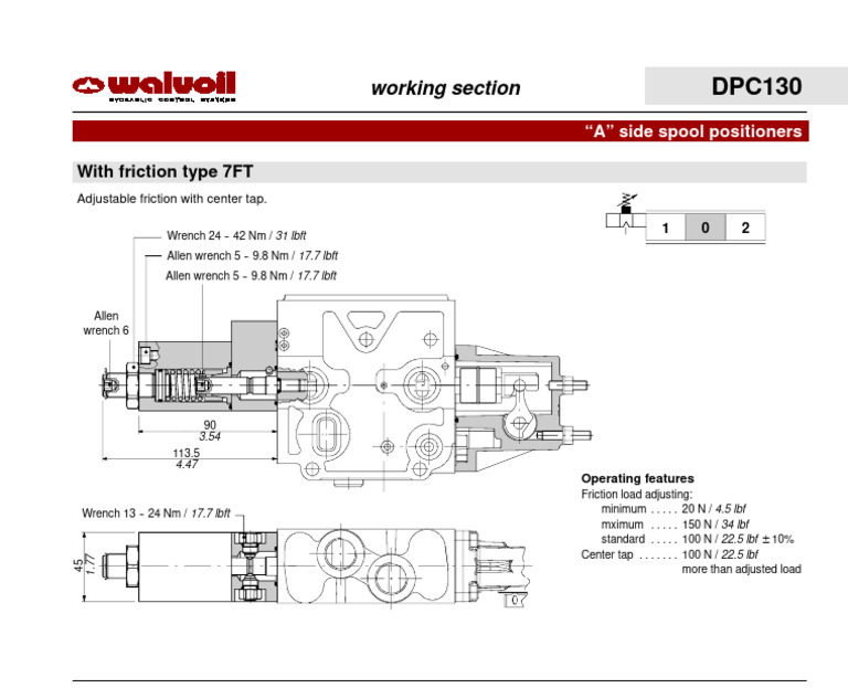 7FT Friction Type Spool Positioners | PDF