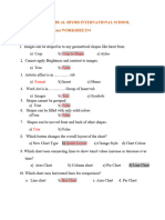 Powerpoint Worksheet#4 With Key