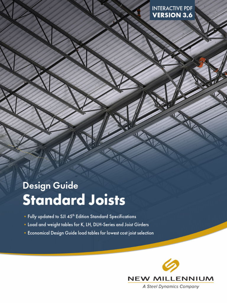 Standard Joist Load Tables | PDF | Truss