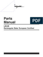 MANUAL DE PARTES - Challenger LB33B European Certified Rect. Baler