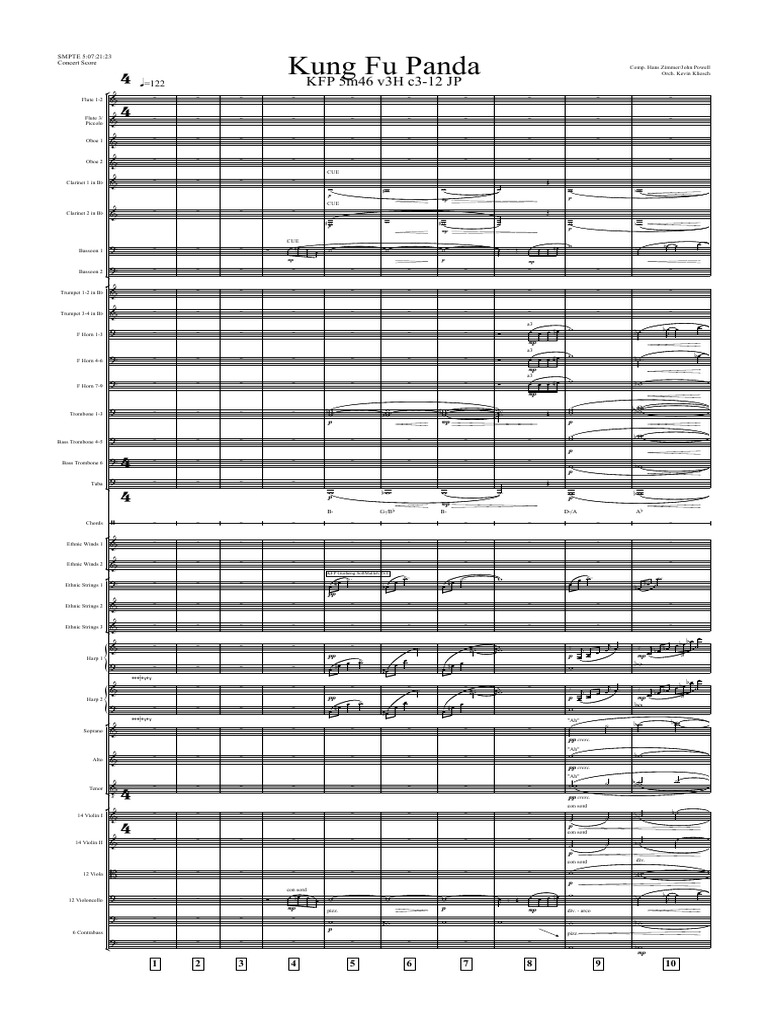 5m46 Po vs. Tai Lung | PDF | Musical Instruments | Musical Compositions
