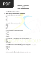 Chapter 8 Introduction To Trigonometry