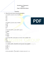 Chapter 8 Introduction To Trigonometry