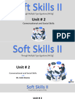 KNC 201 Soft Skills 2 - Unit 2 50 MCQs