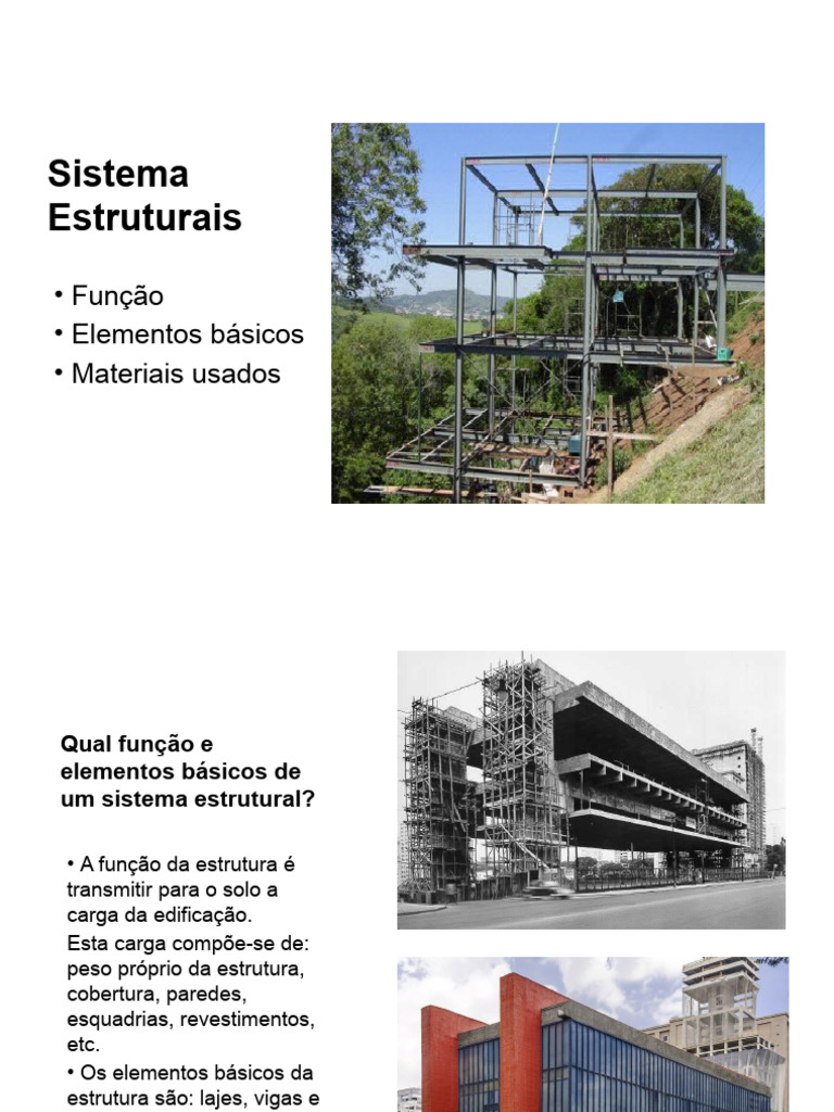 Sistemas Construtivos e Estruturas | PDF | Madeira | Engenharia Civil