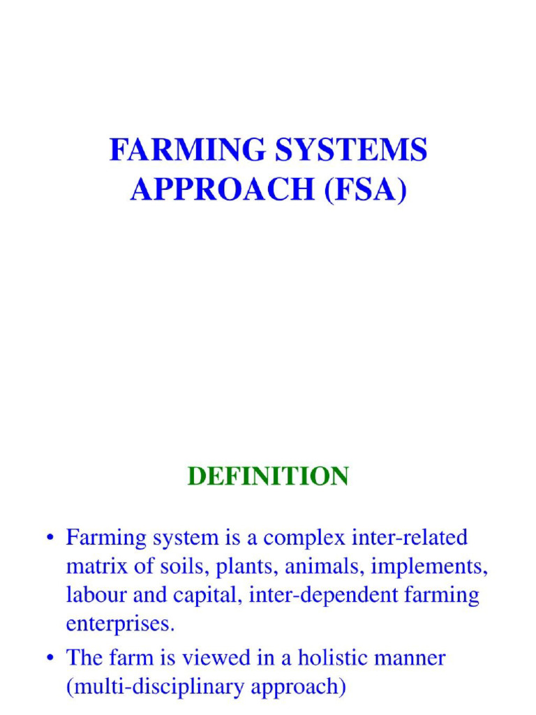 FSR Approach | PDF