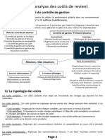 FICHE - Calcul Et Analyse Des Coûts de Revient