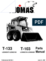 Thomas T133 Parts Manual (SN LE000537-LE002182)