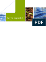 Say No To Plastic Poster