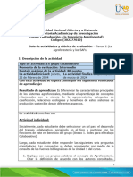 Guia de Actividades y Rúbrica de Evaluación - Unidad 1 - Tarea 2 - La Agroforesteria y Los SAFs