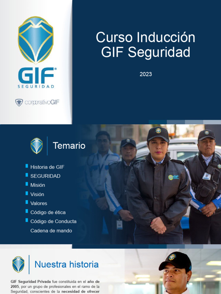 Curso de Inducción en Seguridad Privada | PDF | Valores | Business
