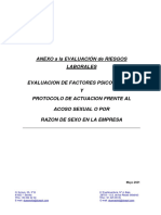 Ejemplo Evaluación de Riesgos Psicosociales en El Trabajo