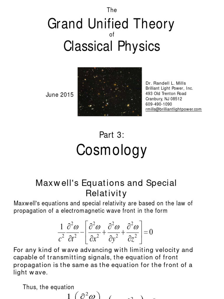 TheoryPresentationPt3 Web 032017 | PDF | Special Relativity | General ...