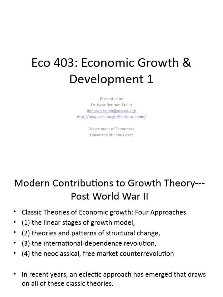Growth Models Slides For Students 2 | PDF | Economic Growth | Labour ...