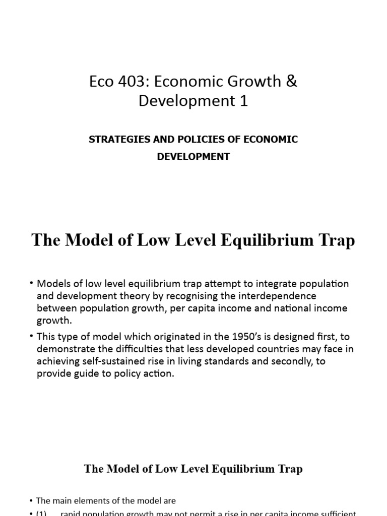Growth Models Slides For Students 4 | PDF | Economic Growth | Economic ...