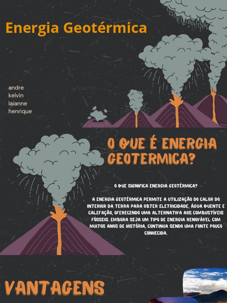 Vantagens e Desvantagens da Energia Geotérmica | PDF | Casa e Jardim ...