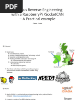 David Evans Applus IDIADA CAN Bus Reverse-Engineering