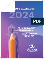 Calendario e Normas 2024 SAO JOSE Digital Site