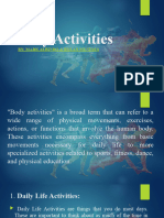 Body Activities