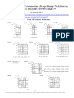 Fundamentals of Logic Design 7Th Edition Roth Solutions Manual Full Chapter PDF