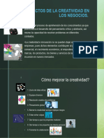 Efectos y Como Mejorar La Creatividad.