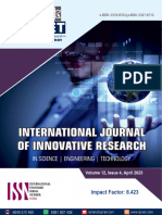 Impact Factor: 8.423: Volume 12, Issue 4, April 2023