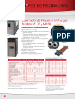 Ficha Calentadores Piscina Gas m106m156 Is 2019