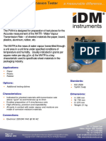 PVA 4 Water Vapour Transmission Tester