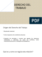 El Derecho Del Trabajo