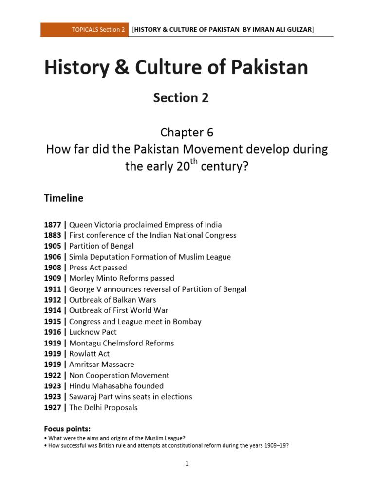 History | PDF | Partition Of India | British Raj