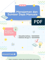 Aspek Manajemen Dan Sumber Daya Manusia