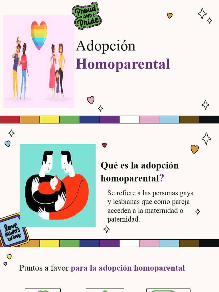 Adopción Homoparental: Beneficios y Legalidad | PDF | Instituciones ...