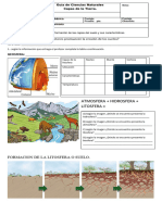 Guía Ciencias Naturales Litosfera y Formacion Del Suelo.